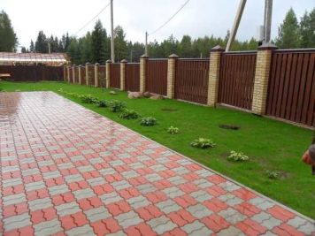 Фото укладки тротуарной плитки